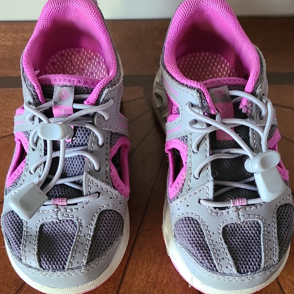 Columbia Kids Sneakers in Pink and Gray